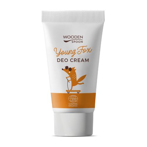 Organický krémový deodorant Young Fox, Wooden Spoon, 40 ml