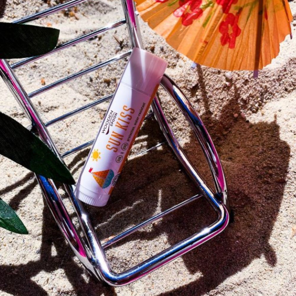 Opalovací balzám na rty SUN KISS SPF 45 WoodenSpoon