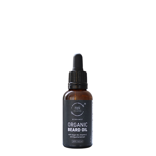 MARK organic beard oil - ošetřující olej na bradu a vousy