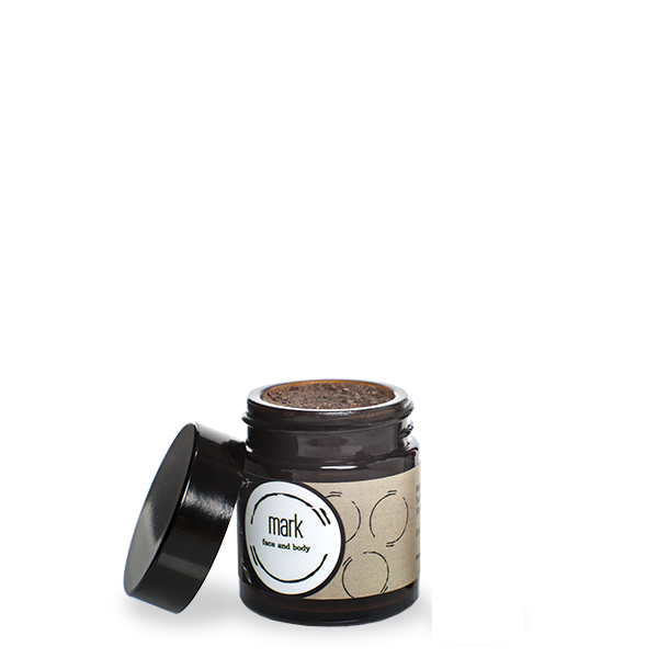 MARK coffee lip scrub - s kávovým olejem a vitamínem E