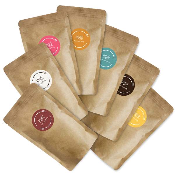 MARK coffee scrub travel pack
