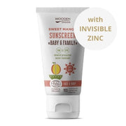 Opalovací tělové mléko MANGO Baby & Family SPF 50 Wooden Spoon