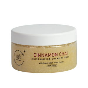 MARK sugar scrub Cinnamon Chai - s medovým práškem