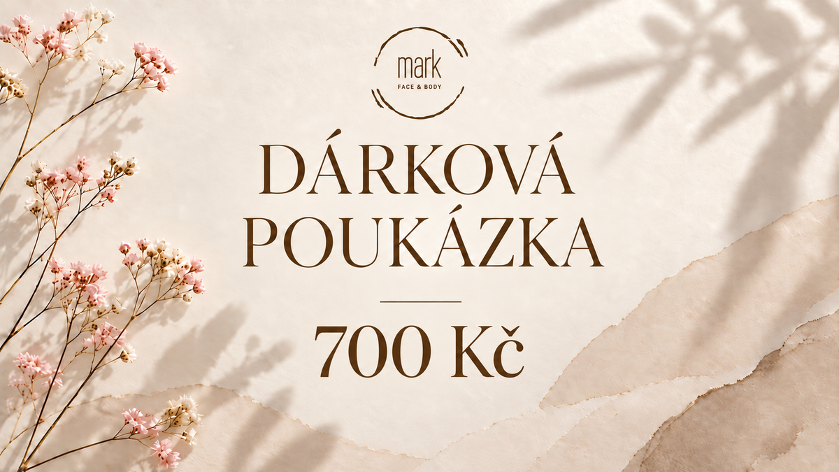 MARK dárková poukázka s doručením na email