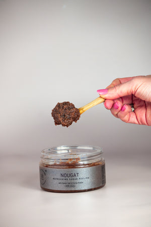 MARK sugar scrub Nougat - s organickým kakaem