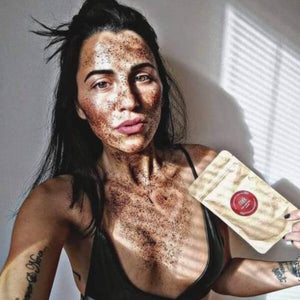 MARK coffee scrub travel pack