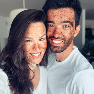 MARK coffee face scrub - s tea tree & jojobovým olejem