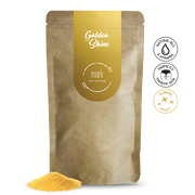 MARK coffee scrub Golden Shine - s třpytivým efektem
